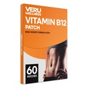 Veru Wellness B12能量补丁,天然补丁 B12,Garcinia - 自我粘附时间释放补丁(60天)