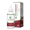 MediQuick Skin & Wouncare Hydrigel Drops - 快速治疗急救 Drops 12小时行动到治愈切片,烧伤,炎症,Rash,Itch,Eczema & More - 无缝安全伤口清洗 - 4 Fl Ozz
