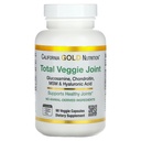 加利福尼亚金营养素 Glucosamine、Chondroitin、Hyaluronic Acid、MSM、全Veggie 联合骨骼支持公式、非转基因生物、无大豆、无葡萄糖、90Veggie Capsules