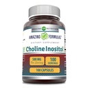 (原始内容存档于2017-09-21). Excelligence Formulals Choline & Inositol 500 Mg Supplements QQ Capsules XN-GMO XGluten-Free QQ 在美国制造 (1 Pack XX100 Count).