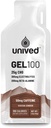 通用Gel 100 - Vegan Energy Gel for Endurance Athletes Runles & Cyclists - 100kcal - Cocoa Choco - 50mg Cafeine - 包装为 6