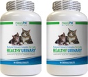 Cat Bladder健康食品 - CAT健康尿道复合体 - UTI溶液 - 自然公式 - Cranberry Cattreats - 2瓶(180片)