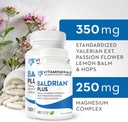 维塔明拉尔33+ Baldrian++ 自然放松支持 标准化的Valerian摘录(60)