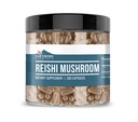 土生土长元素Reishi蘑菇 200 Capsules, Pure & Undiluted, no Additives