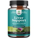 Natures Craft Liver Cleanse Detox & Reference - Herbal Liver 支持牛奶硝酸盐补充剂 - Silymarin 牛奶硝酸盐补充剂 配有 Dandelion Root, Choline, Beetroot & Artichoke 提取剂 - 90