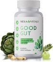 Good Gut - 支持草本植物恢复Gut健康的消化剂 - 促进健康肠道运动,减少Bloating & Boost GI Motility w/Triphala & Artichoke 提取器 - 60 Capsules