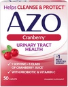 AZO Cranberry Urinary Tract 健康饮食补充卡片-50 Ct.,包装6