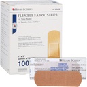 Henry Schein Sterile Adhesive Bandic Bandages, 1" x 3" – 100个弹性,可呼吸带的盒子 – 柔软,可伸缩的伤痕盖 急救,医疗用具,诊所和急救箱