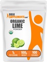 Bulk Assupports.com 有机莱姆粉 - 有机莱姆火焰粉,来源于Citrus Aurantifolia水果 - Air Dried & Gluten Free,每架服役1克,100g (3.5 oz) (Pack of 1)