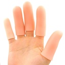 JKcare 大指甲, 10 Pack Silicone Fingers 支持触发手指和关节炎 - Corn & Callus 止痛药保护剂