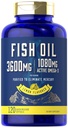 卡莱尔鱼油3600mg → 1080mg Omega 3 → 120 Counter → Non-GMO 和 Gluten 免费补充
