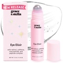 优雅 & Stella Under Eye Serum - Retinol & Cafeine Eye Serum for Puffness, 黑暗圆形,皱纹 - 维根皮肤病