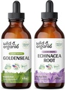 野生和有机金色丁香 4 fl oz & Echinacea 丁香 4 fl oz