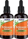 Now 补编,Echinacea 提取液体与滴水器,Imune系统支持*,2-Ounce(包2)
