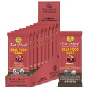 Eat To Heal Cherry Real Food Bar - 有机维根健康胶质自由蛋白棒 - 低糖食用替代棒,非转基因生物,永不烘焙,植物 - 手动享受,不坐雪佛兰