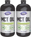现在食品 MCT 100% 石油, 32 fl oz (Pack of 2)