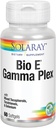 SOLARAY Bio E Gamma Plex → 维生素E 与天然托可菲醇混合用于健康抗氧化剂支持 → 60 Softgels, 30 Serv