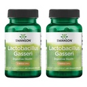 Swanson Lactobacillus Gasseri - 用3亿CFU支持消化健康补充剂 - 设计-释放满足和脂肪代谢支持 - (60 Veggie Capsules) 2瓶