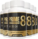 PRIME 8 100% 认证原始 QQPrime8 官方公式 (6 Pack) 180天