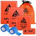 First Aid Splint 36"X 4.3",紧急Splint Kit for Arm Legn Bones Fracure,Ide for Sports, Home, First Aid Refilling and pets (4个包组合) 紧急Splint Kit for Arm Legn Bones Fracure, Ideal for Sports, Home, First Aid Refilling and Pets (4个包组合).
