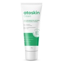 Atoskin Eczema Cream, Psoriasis & Folliculitis Soothing Lotion, 用于干燥、痒痒和皮肤炎刺激, 用于成人和孩子的热液喷雾器, 配有Shea Butter和甜杏仁油(1.01 Oz)