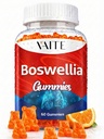 VAITE Boswellia Serrata Excess Gummys 1200mg – 与印度Frankincense, Boswellic 酸, 和植物学Resin Except, 男女蔬菜, 非GMO, Gluten-Free联合支持补编