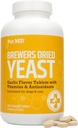 宠物 MD 大蒜和酿酒机 狗和猫的Yeast - 大蒜和Yeast Plus 抗氧化剂 - Brewer的Yeast 片 狗和猫的Yeast 片 - Vitamin B 1 & Vitamin C - 500 ct
