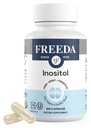 FREEDA 纯因诺西托尔 Capsules - 荷尔蒙平衡的Myo-Inositol, Ovarian 函数和Mood支持 - 科舍尔,植物学家,美国制造 - 100计,100日供应 - 支持膜健康
