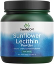Swanson Sunflower Lecithin Brain Health Nervoous System 支持非GMO 无豆植物16 oz(1lb) 454 格拉姆粉