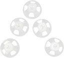 听力助听器 耳片 Open Domes 6mm 5-ack Compfortable PSAP(个人音效放大器产品) Kit Ear Tips 隐形, 适合开放空气( Open fit), 除了 RIC