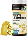 BIO KRAUTER 乙酰L 氨基甘氨酸 - 1500 mg 强度 - 90 Vegan Chews - 氨基酸乙酰L 氨基甘氨酸补充剂 - 丙丁基,非GMO