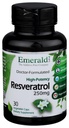 emerald Labs Resveratrol - 饮食补充剂,用于细胞和心血管支持的Resveratrol - 30个蔬菜卡普尔