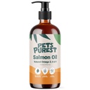 Pets Purest Salmon Oil for Dogs, Cats, Hors, Ferrets & Pets - 32 Fl Oz 100%纯纯纯纯纯纯纯纯纯食品级 - 天然奥米加3, 6 & 9 补充 - 推广Coat, Skin, 联合和大脑健康