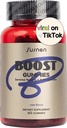 Boost Gummys, Serenoa Repens & Ashwagandha Extract, Saw Palmetto for Men, 增强身体功能, 减轻压力, 男性生命力补充, Cola Flavor( 60 Gummys)