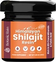 纯喜马拉雅Shilajit Resin for Men and Women, 85+ Trace Minerals, 75+Fulvic酸用于能量助推和免疫支持,喜马拉雅 Resin Ayurveda产品 - 1.06 oz