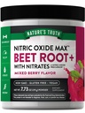Nature's Truth Beet Root Powder ^ 7.73 oz ^ Nitric Oxide 补充 男女配音 ^ Vegan, Non-GMO & Gluten Free Worldout → Mixed Berry Flavor
