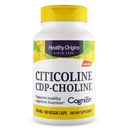 健康起源(Cognizin),250毫克 - Citicoline CDP Choline记忆的大脑补充剂 - 非GMO, Vegan & Gluten-Free补充剂 - 60 Veggie Capsules