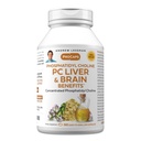 AndreW LessMAN PC 肝和脑效益360 Softgels - Phosphatidyl Choline,健康肝和脑结构最重要的建筑块,功能. 没有附加物。 容易吞软胶