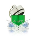Glofx Ear Plugs - 音乐活动音乐会和音乐节的舒适听力保护 - 音乐家噪声取消可重复使用的 Earplugs High Fidelity