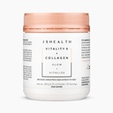 JSHE健康维生素X + 柯拉根 - 配有Aloe Vera Silica和维生素C & E到努里什毛皮和钉子的美容粉补充剂(180g)