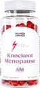 Knockout Menopause AM - 自然月经 + Perimenopause 热闪电、Mood Swings、Wight Gain、缺乏能源、Fatigue、头痛(1个月供应)和60.0计数的多音节救济