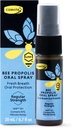 Comvita Bee Propolis Throat Spray - 天然免疫支持,与新西兰UMF 10+ Manuka Honey,抗氧化剂,饮食补充 - 0.7 fl oz