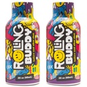 狂风前和后恢复枪弹 -- -- Rave Safely, No 5HTP, Jaw Clench Relief,Rave抗氧化剂枪弹2-Pack前后脑和身体保护必需维生素(1)