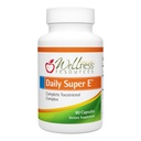 健康资源日报 Super E - Tocotrienol Vitamin E Complex:无豆全谱 Vitamin E 配有三角洲,伽玛和阿尔法Tocotrienols 抗氧化剂保护,自然来源,非GMO(90 Caps)