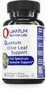 QNL 量子橄榄叶支持 - 有机橄榄提取片 Capsules - 男女心脏健康补充 - 成人日常免疫支持 - 60 植物-来源 Capsules