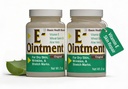 基本品牌 - 维生素E Ointment - 2oz - 增加湿度 - 可以帮助减少疤痕外观,伸展标记,细线和皱纹 - 2-Pack