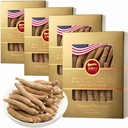 4 Boxes of American Wiscon Ginseng - Small Long Root - Premium Quality Panax Ginseng. Boosts Body 豁免,男女能源(16oz).