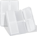 FYY Daily Pill 组织者,7 Capitions Portable Pill 案例 旅行 Pill 组织者,[Folding Design] Pill Box for Purse Pocket to hold Vitamins,Cod Liver Oil, Supplies and Medication-Cleare] (英语).