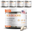 女性的激素平衡、雌激素Soy Isoflavones Menopause 女性补充、Ashwagandha、黑色Cohosh 热闪光 月经救济、夜汗救济300卡