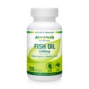 鱼油1000mg – 与Omega-3 EPA & DHA , 120 Softgel, Non-GMO QQ 内摄营养的心脏,脑和眼睛支持